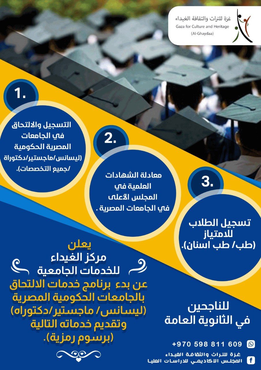 خدمات الإلتحاق بالجامعات الحكومية المصرية - طب أسنان، طب بشري (ليسانس، ماجستير، دكتوراة)